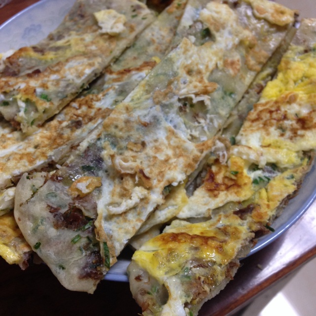 可能是最好吃系列--鸡蛋葱油饼