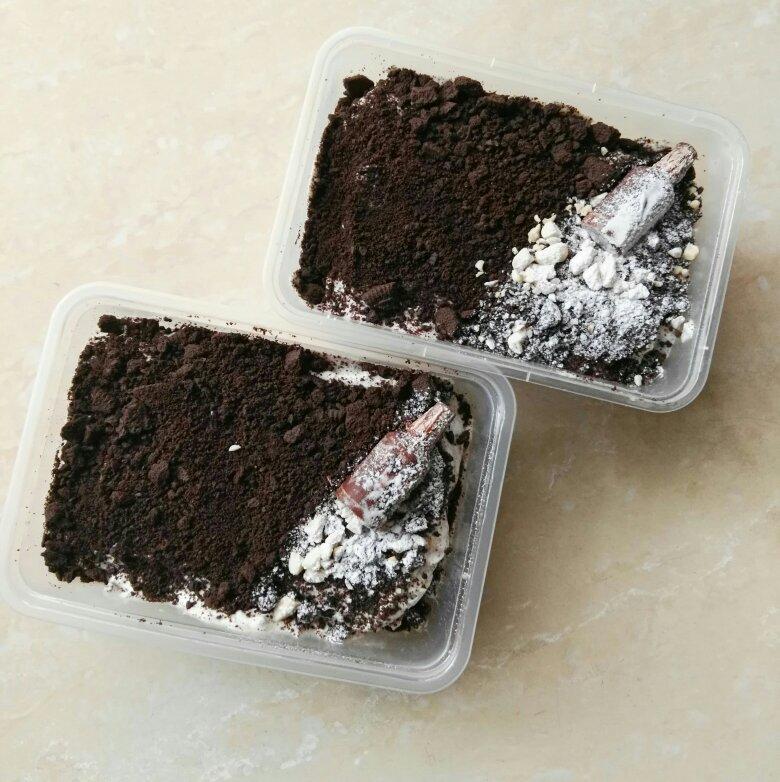 好吃到流泪的奥利奥咸奶油盒子蛋糕