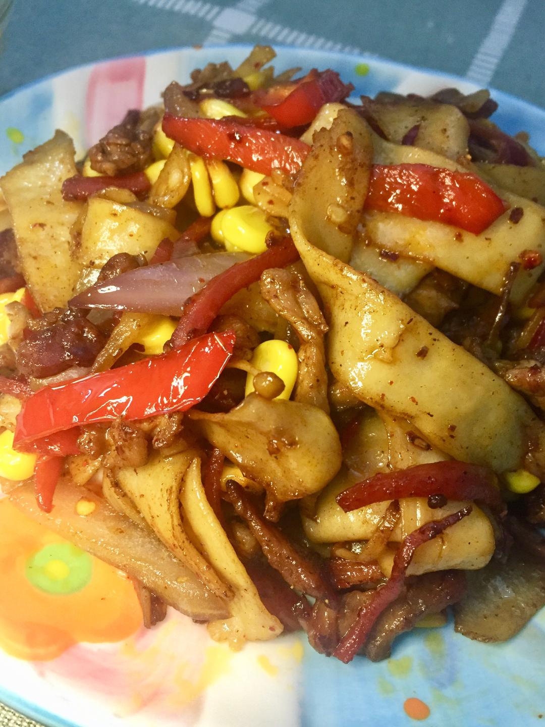 自制鸡蛋面（压面机版）