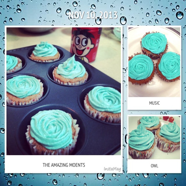 巧克力翻糖纸杯蛋糕cupcake