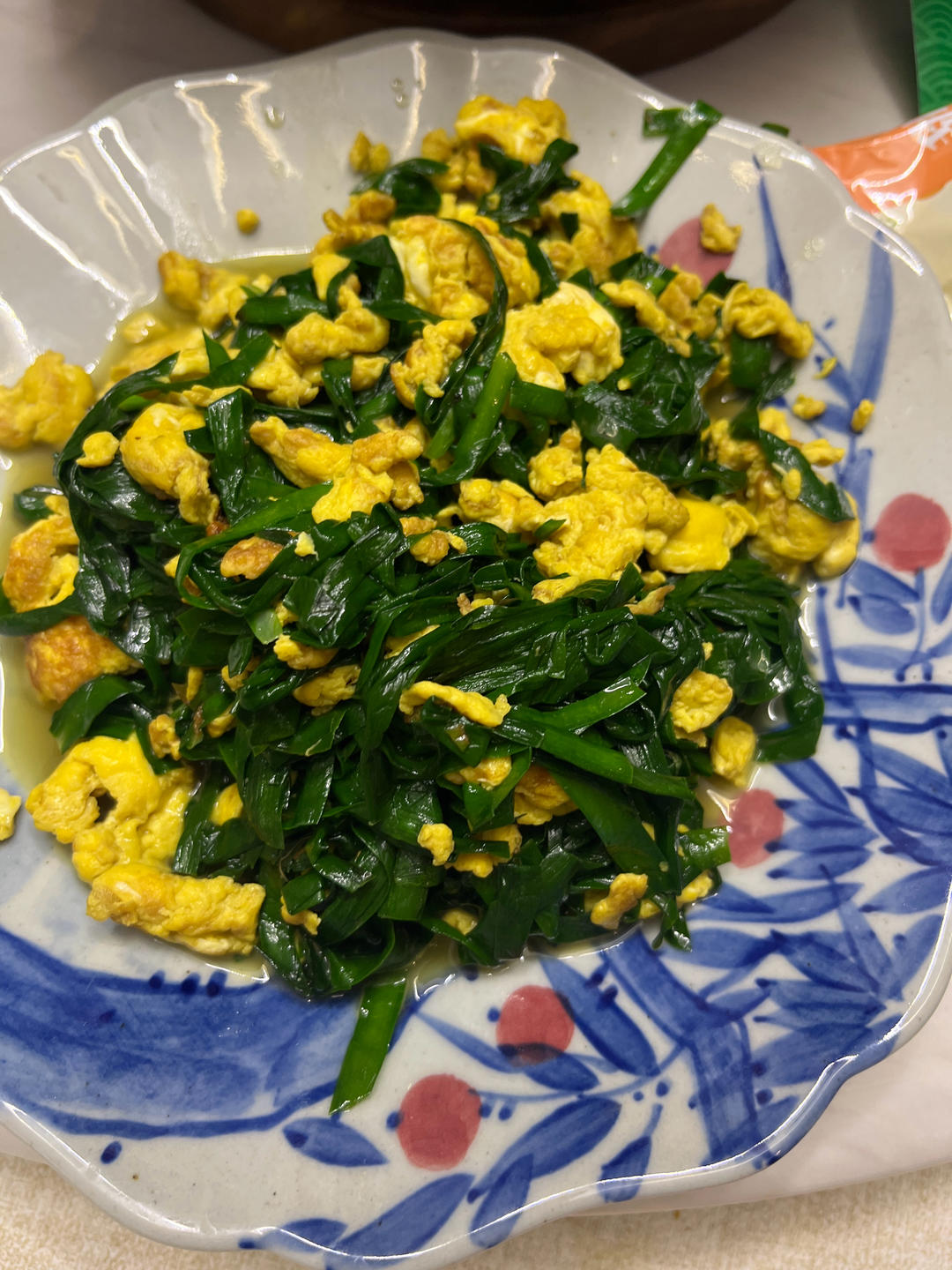 韭菜炒鸡蛋——三分钟快手下饭菜 掌握火候的秘诀