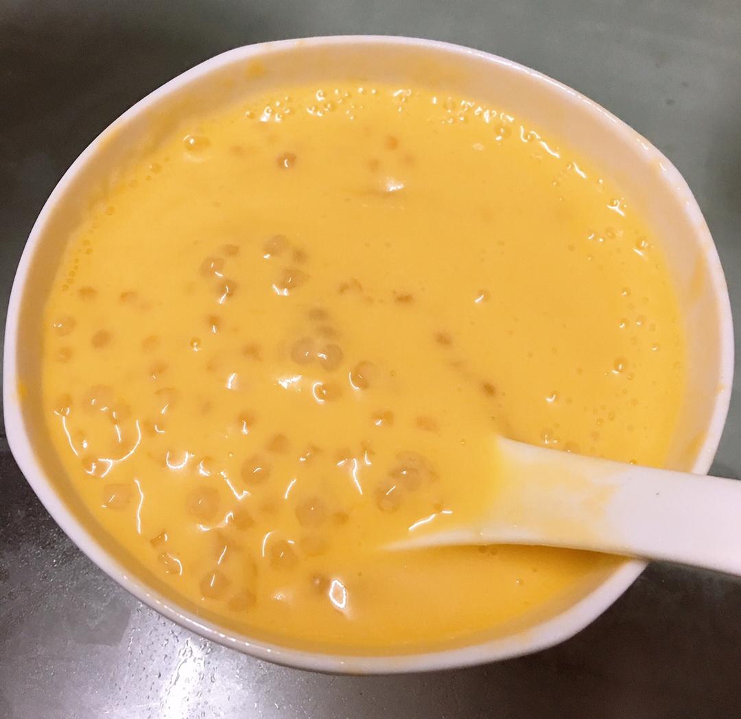 芒果椰汁西米露 | 夏日清凉解暑 无需烤箱