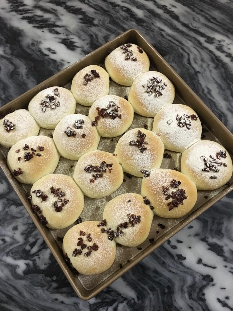 软蓬蓬的牛奶包