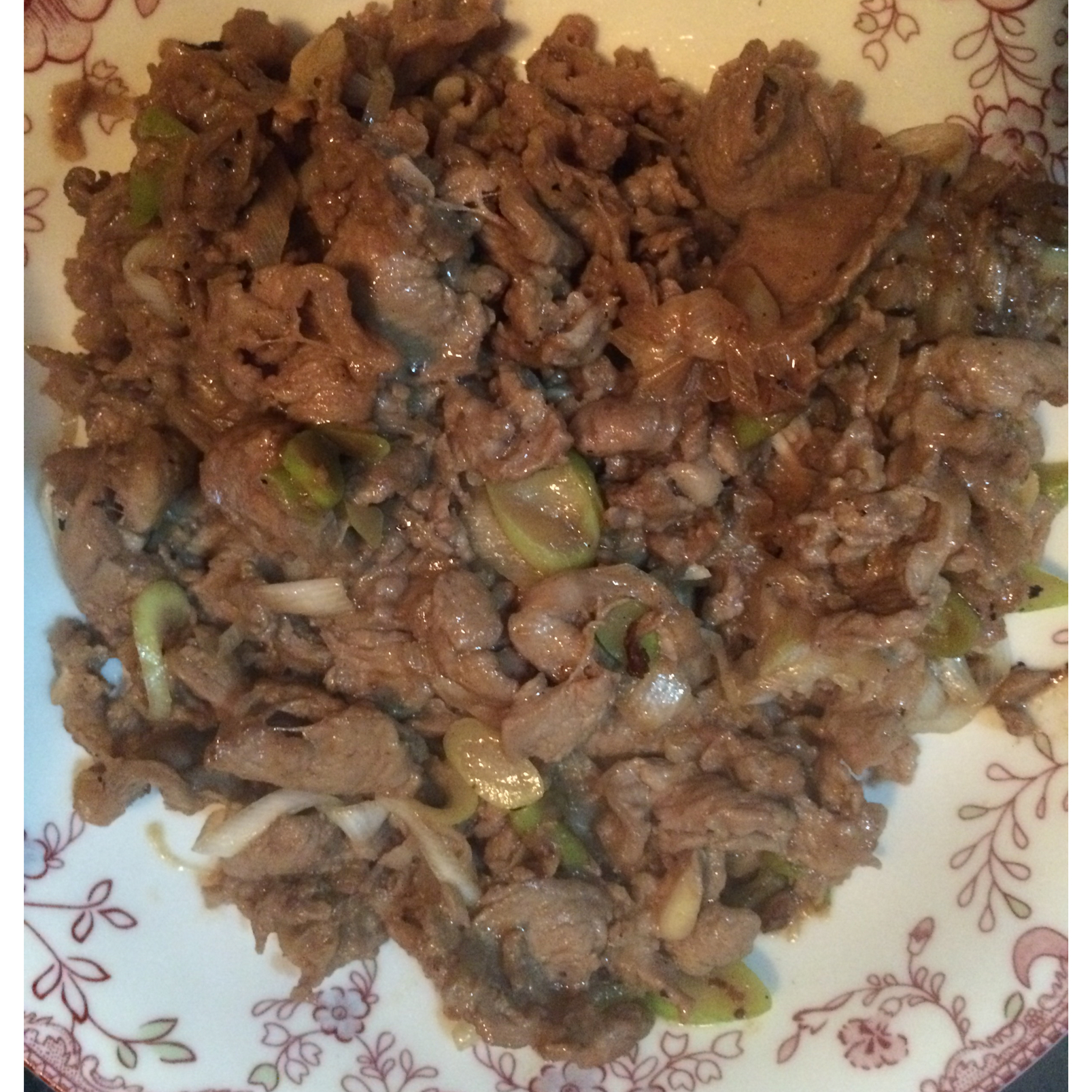 葱爆羊肉