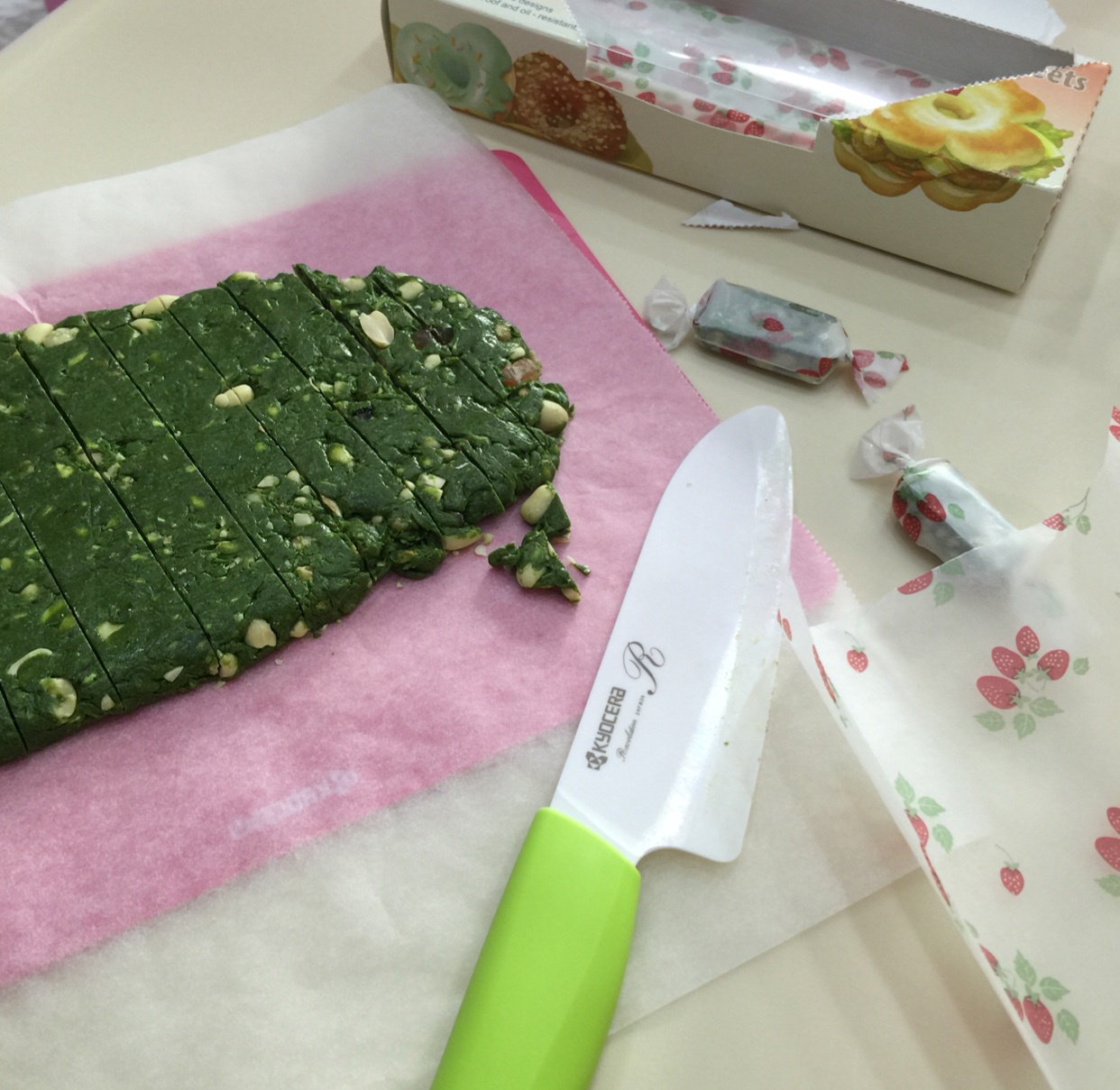 抹茶牛轧糖 （棉花糖版）