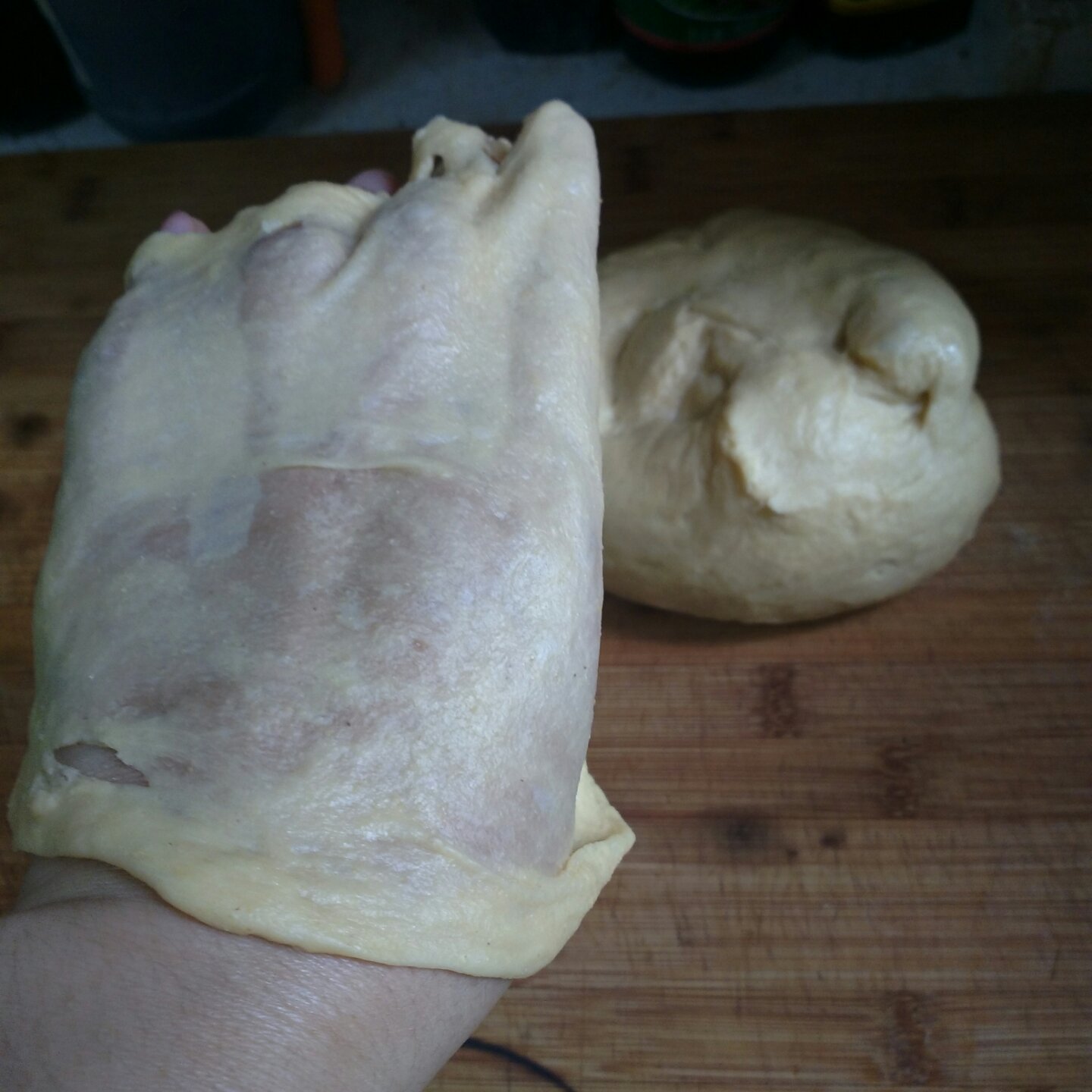 砂糖麻花面包（两股辫子）