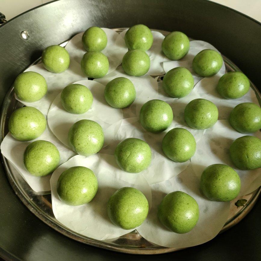 青团（艾草粉版不开裂不塌陷）