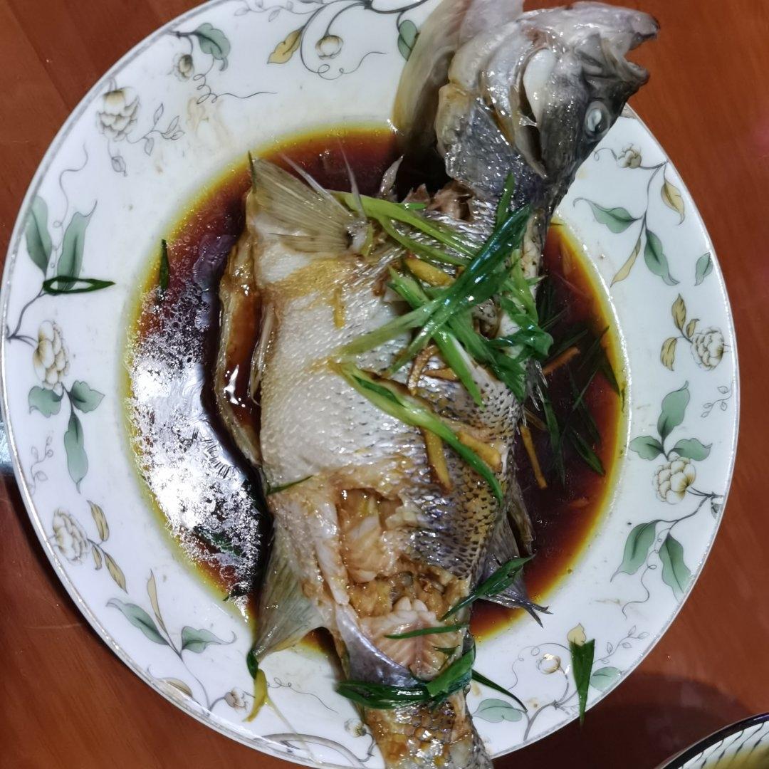 超入味清蒸鱼～清蒸鲈鱼桂花鱼（家常独创）