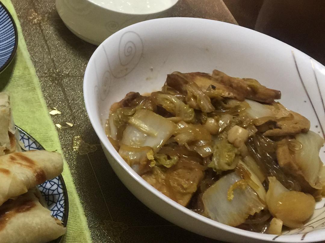 白菜炖粉条