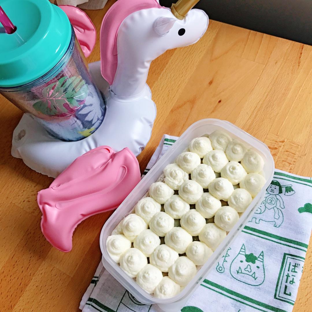 芋泥麻薯肉松蛋糕盒子