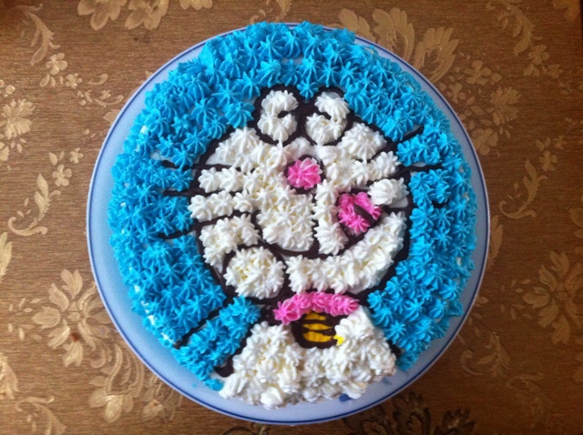 机器猫奶油蛋糕