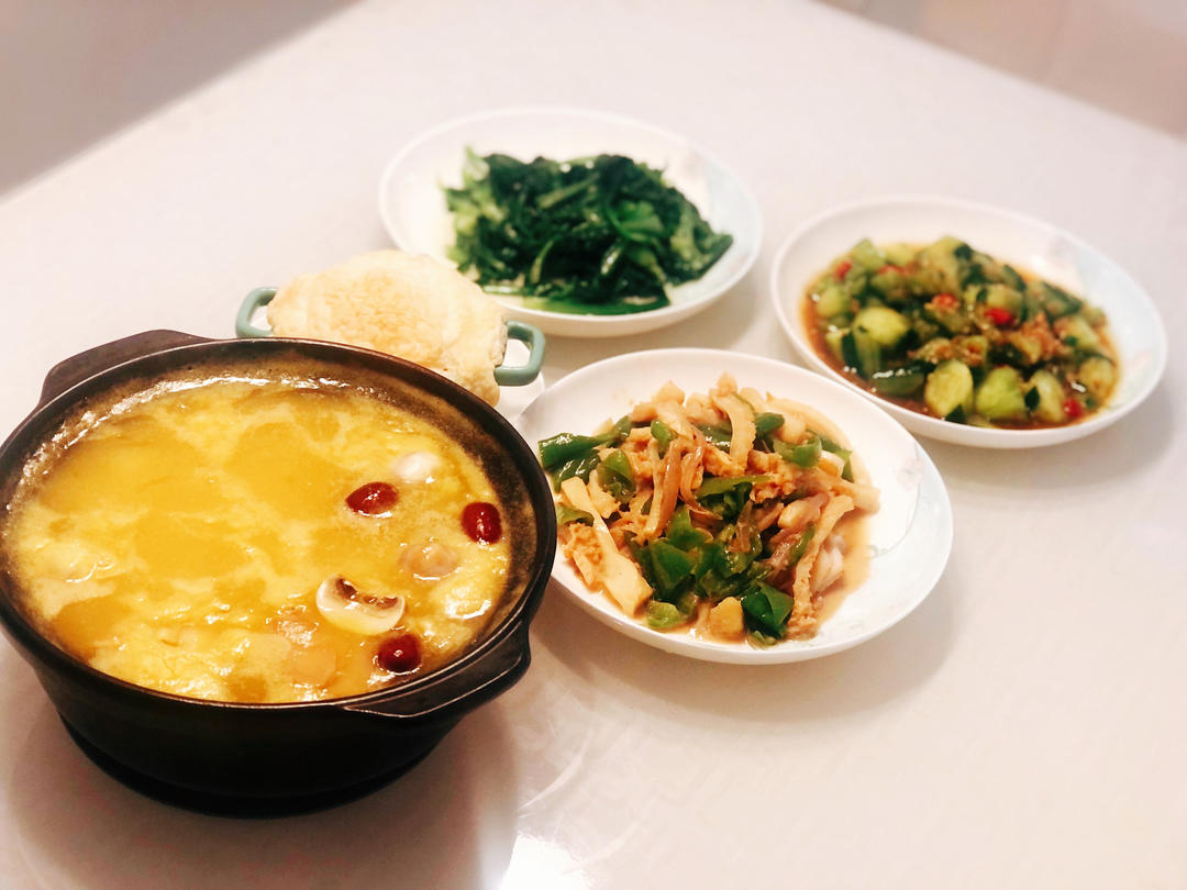 家里的午餐味道