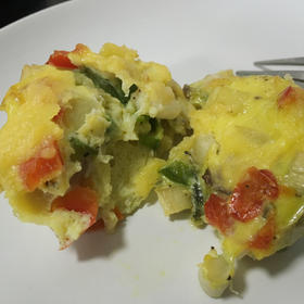 早餐鸡蛋杯cupcake Frittata