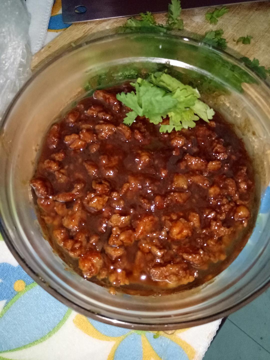 快乐还是忧伤-1做的肉酱