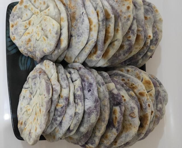 低脂紫薯饼