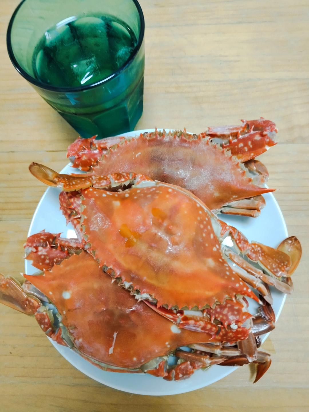 清蒸梭子蟹