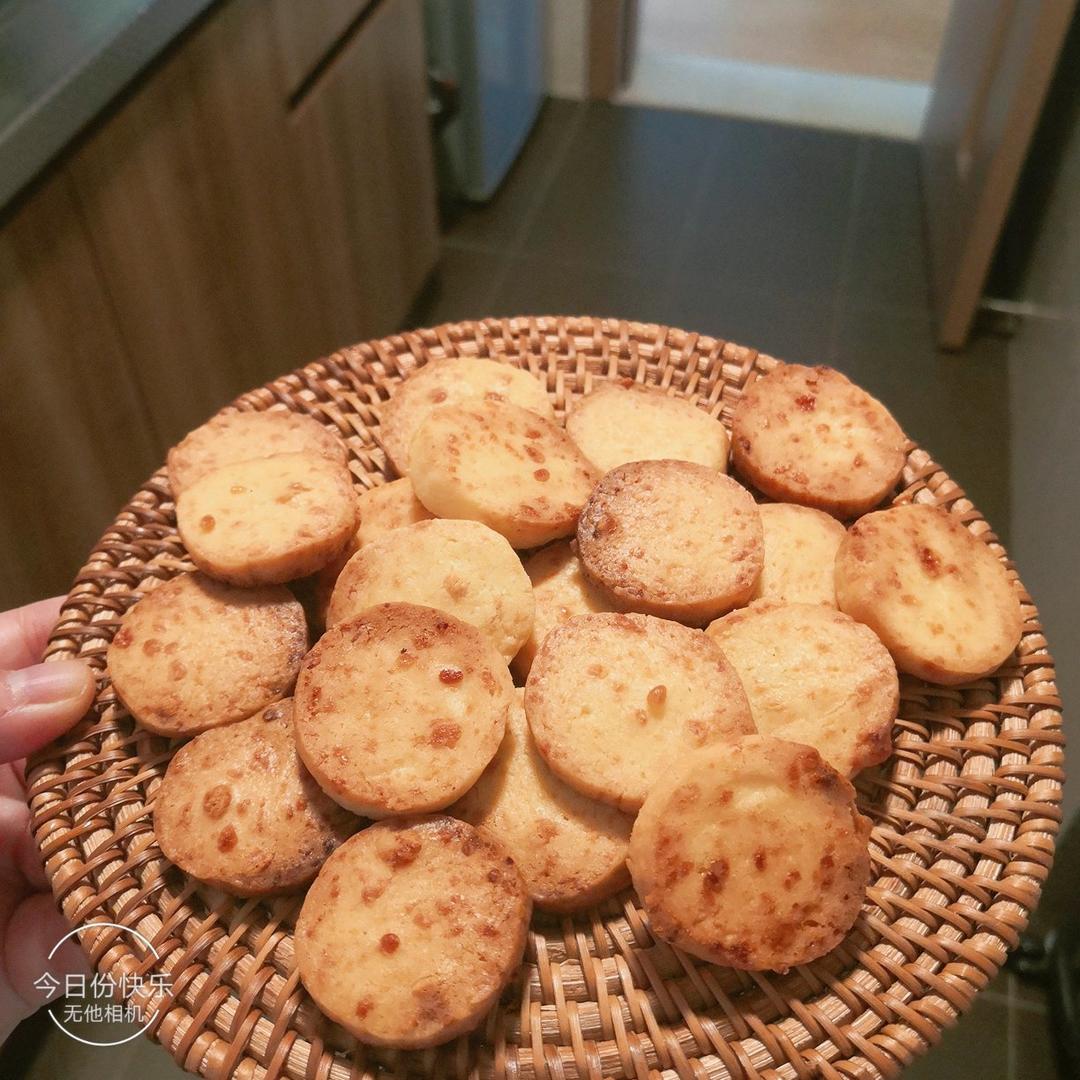 免打发❗️零失败❗️黄金芝士咸味饼干❗️
