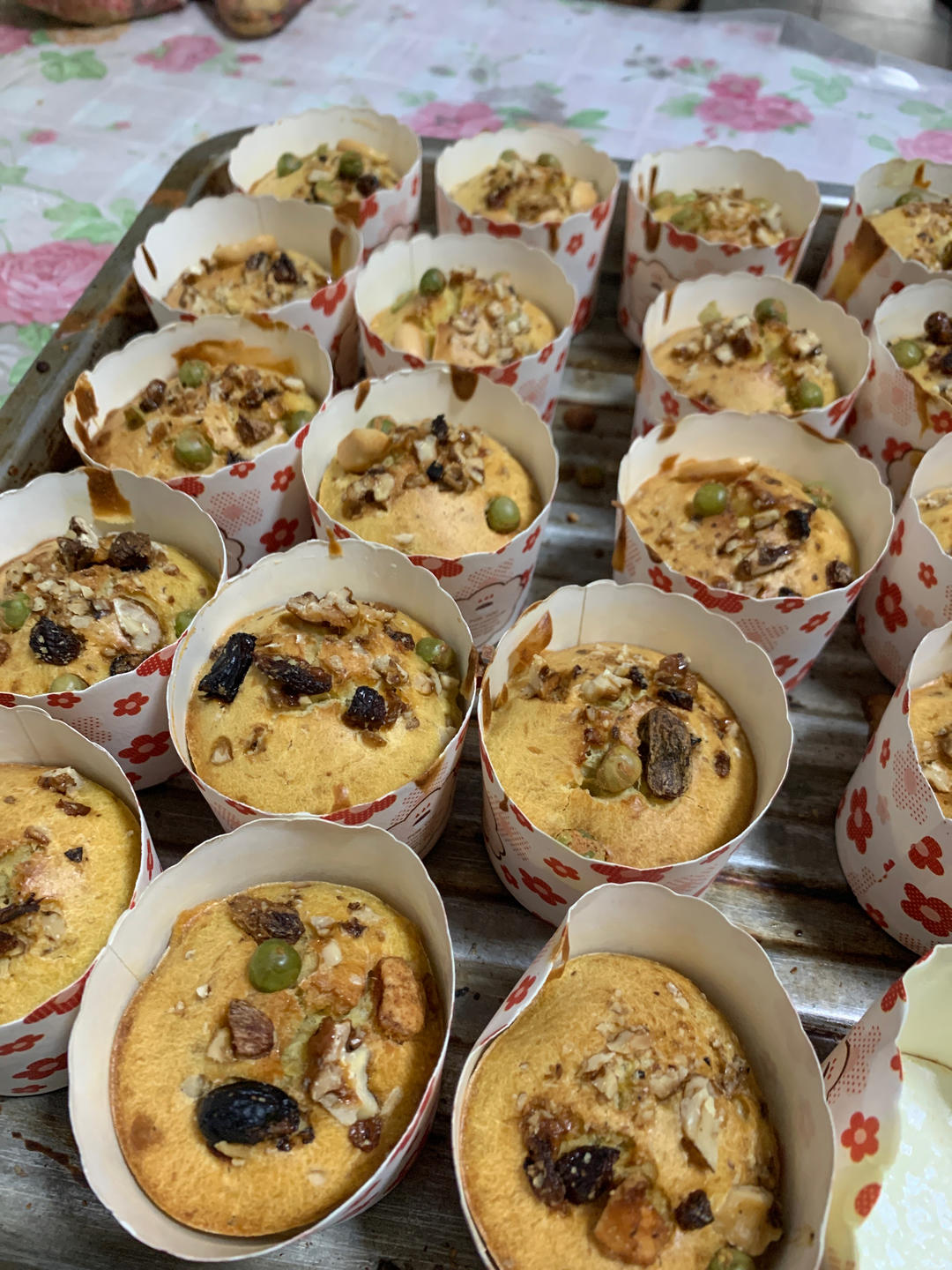 香蕉核桃蛋糕（低油少糖健康版）