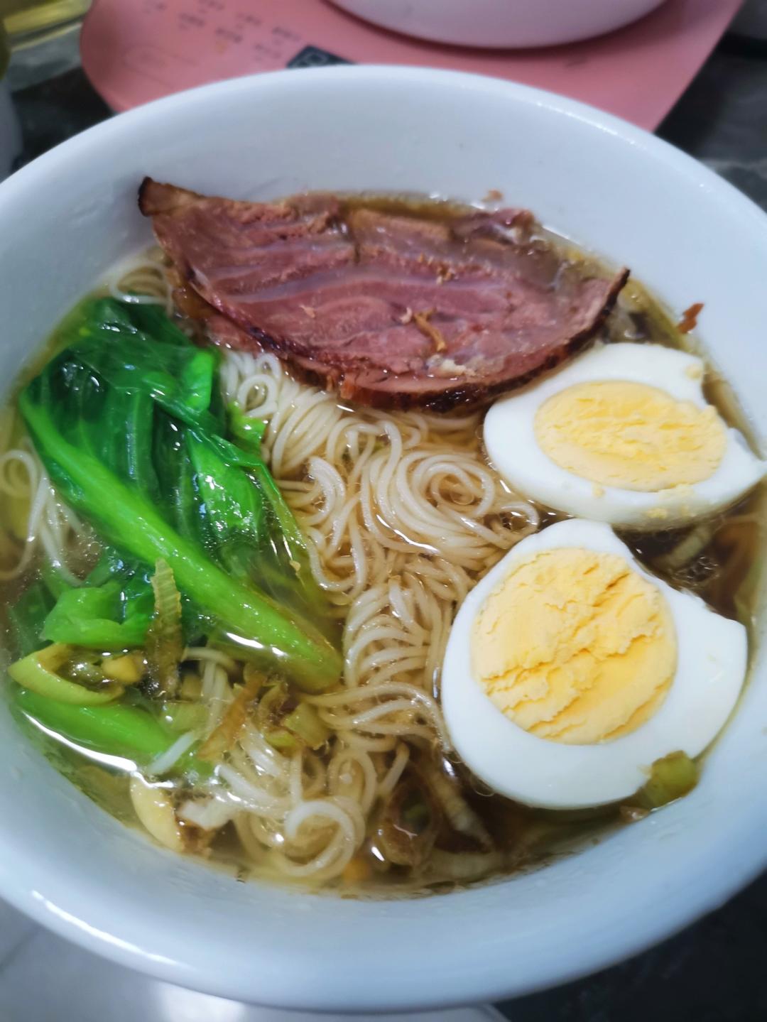 能治感冒的快手阳春面🍜营养热汤面（辛温解表）