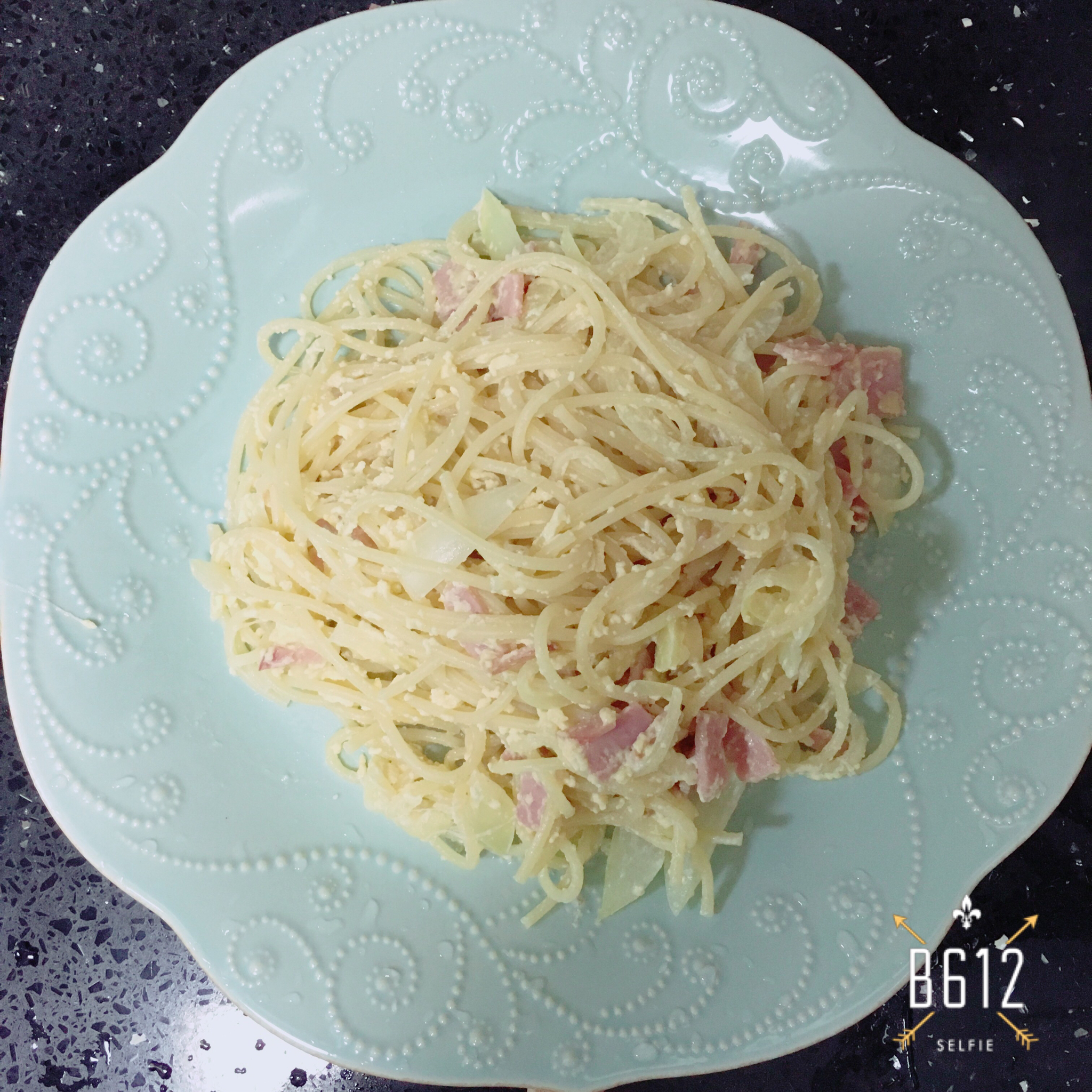 超简单的奶汁培根意面Carbonara