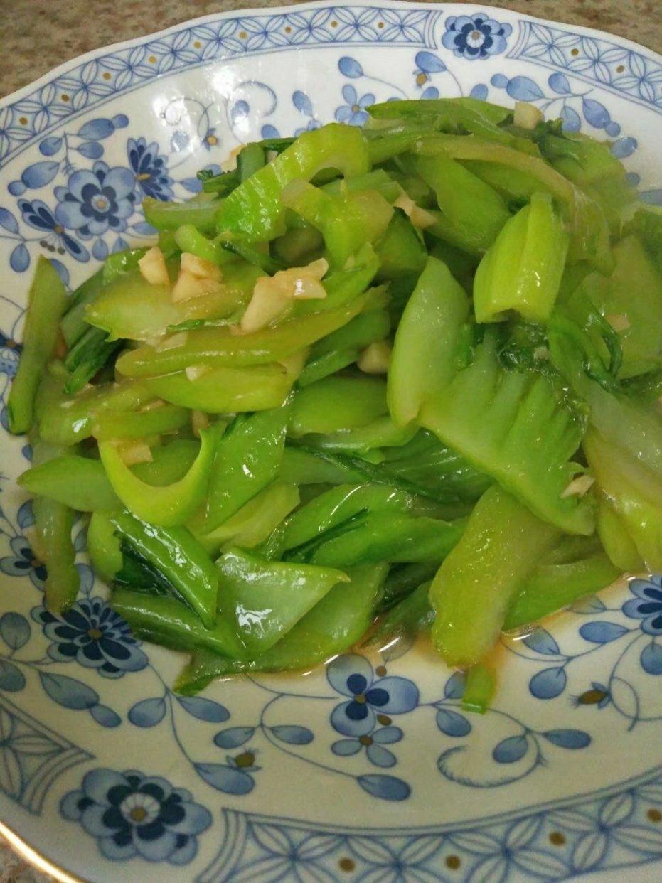 清炒芥菜