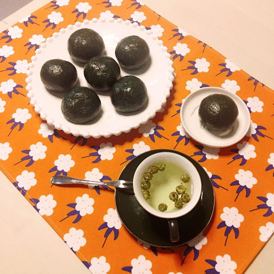 《Tinrry+》咸蛋黄肉松青团+红豆沙青团