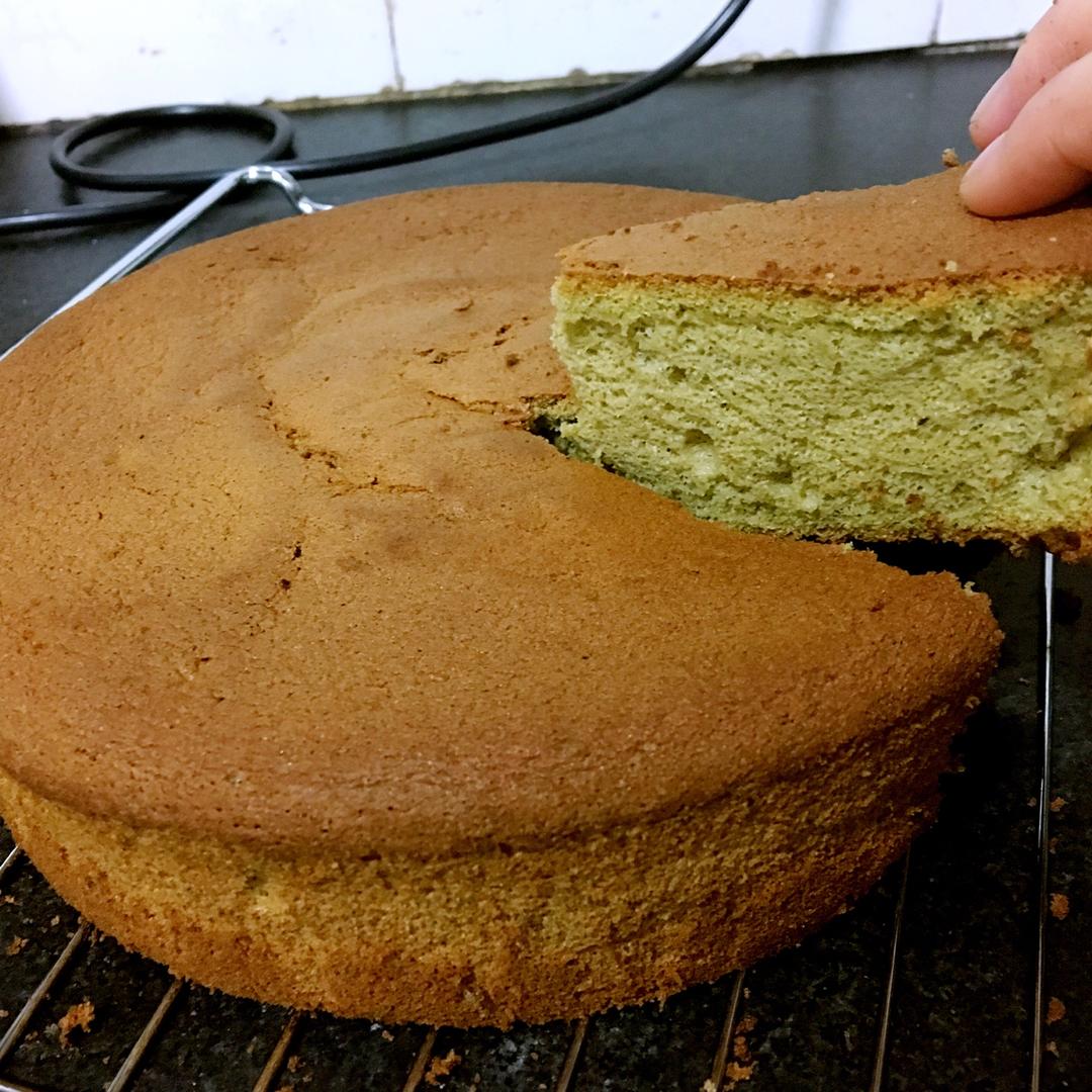 抹茶戚风蛋糕