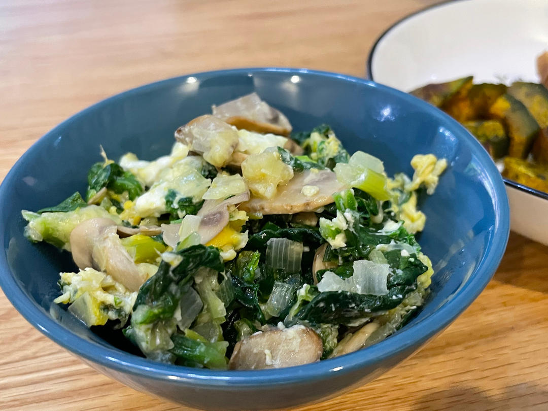 快手菜之微波炉菠菜奶酪（芝士就是力量）