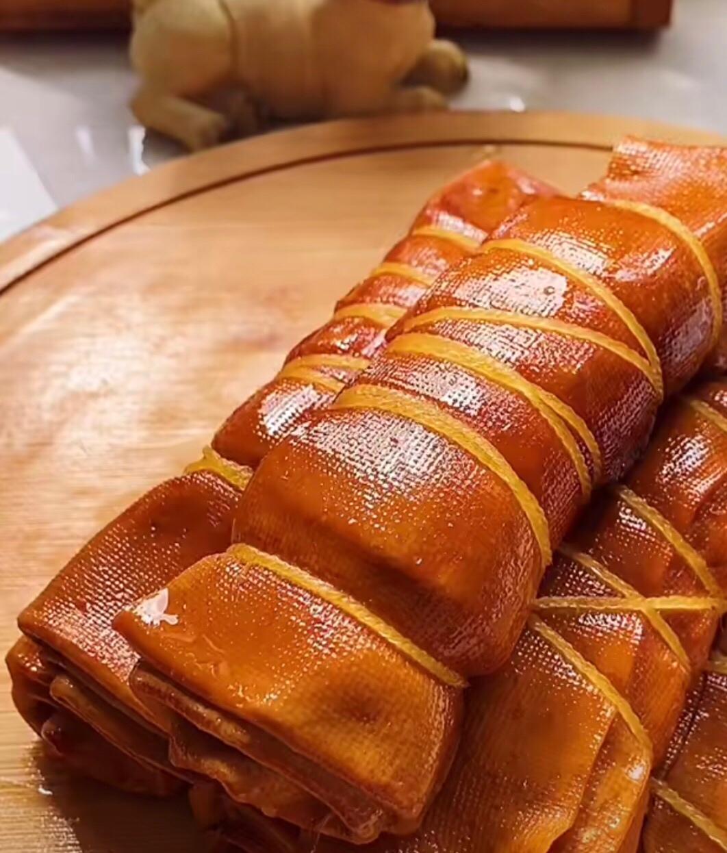 自制熏豆腐卷的做法