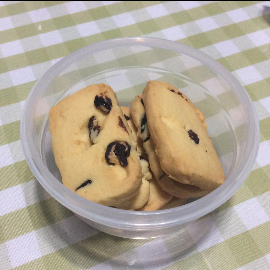蔓越莓饼干（君之配方改良，易操作版）