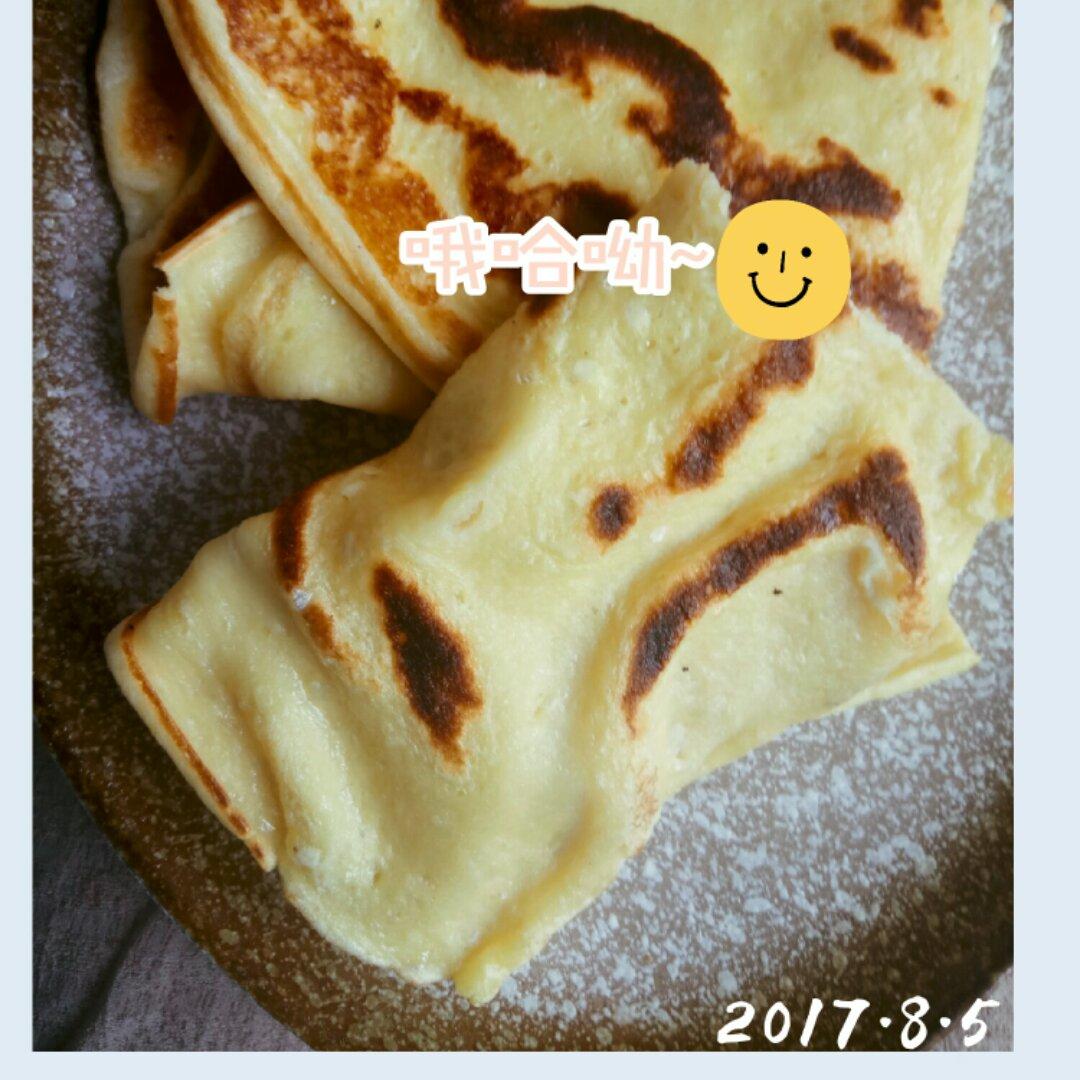 基础早餐可丽饼