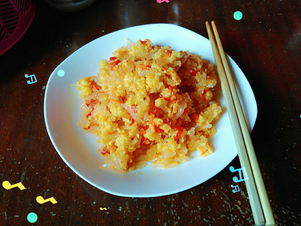 小米焖饭的做法