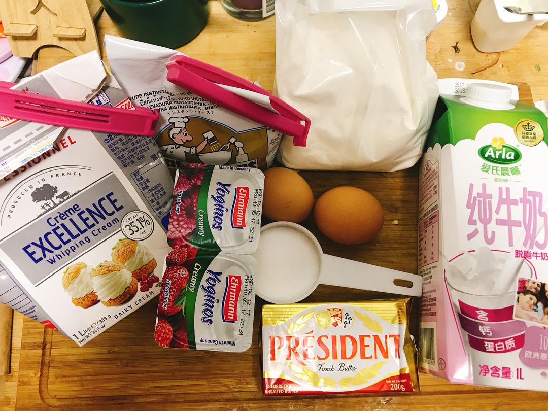 纯奶手撕吐司的做法 步骤1