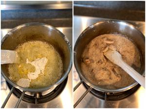 黑橄榄奶油鸡茸蘑菇吐司｜附超浓郁白酱做法的做法 步骤6