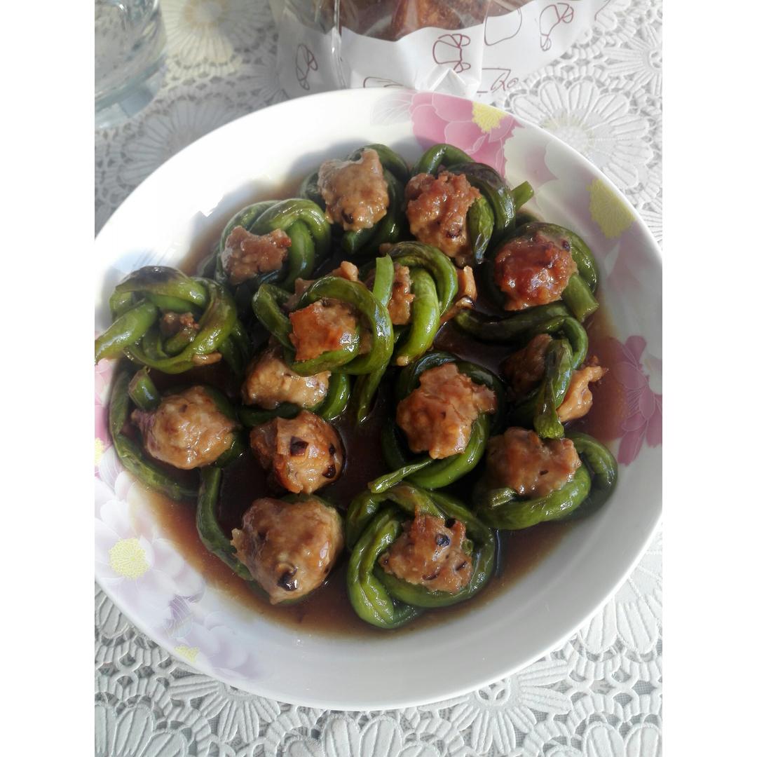 酿豆角