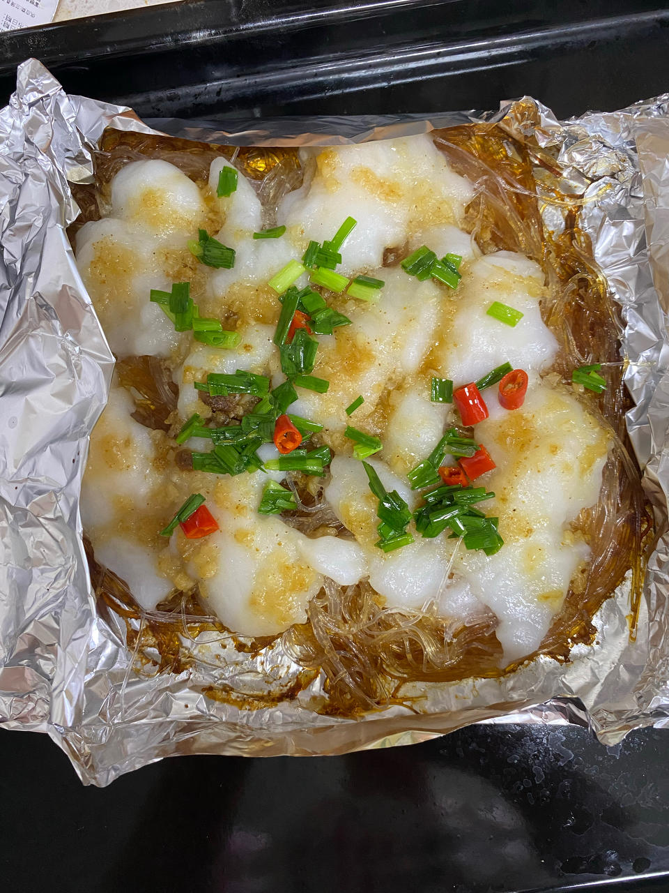 蒜蓉粉丝烤龙利鱼