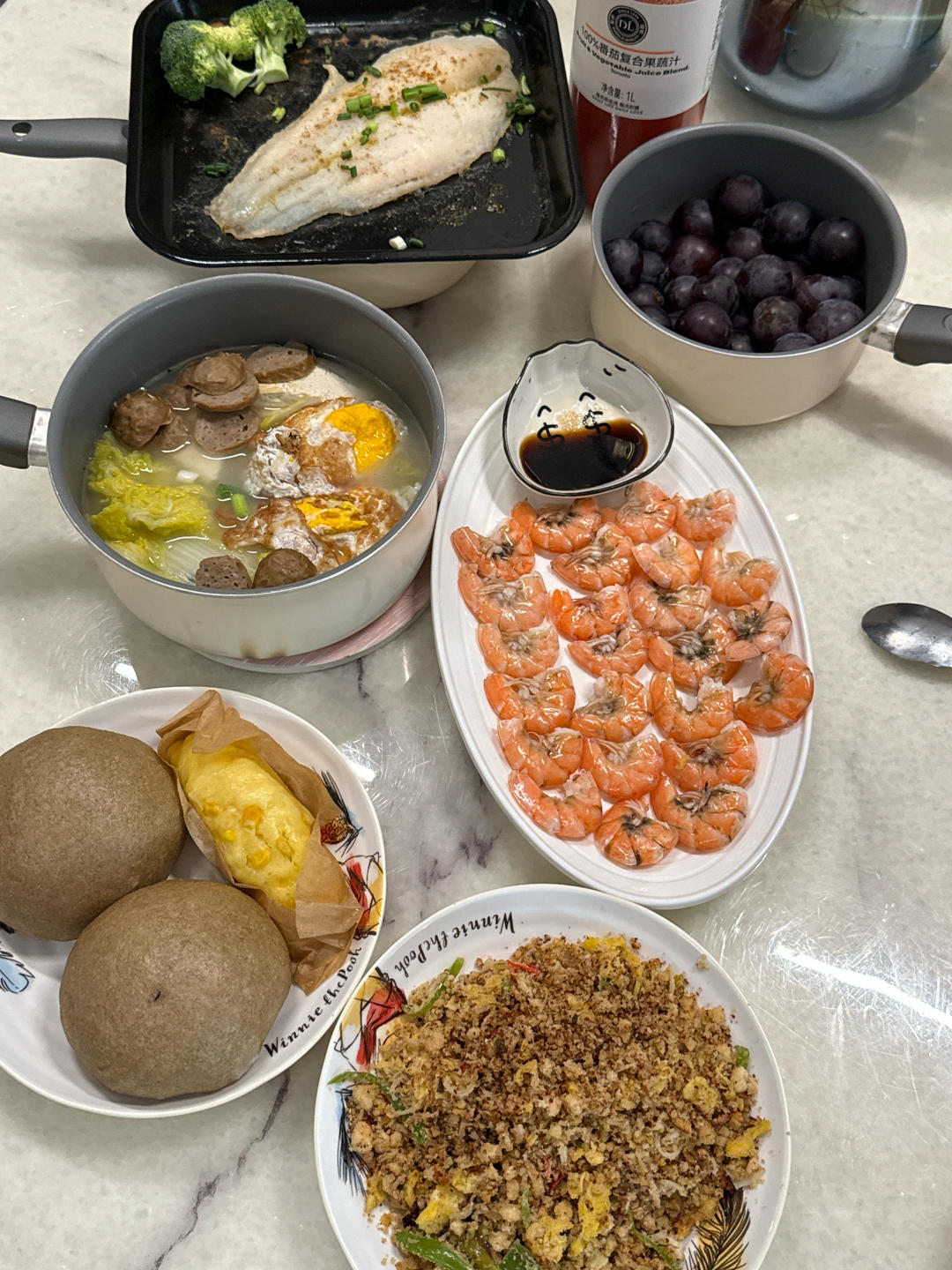 最简单的白灼虾（水煮）盐水基尾虾