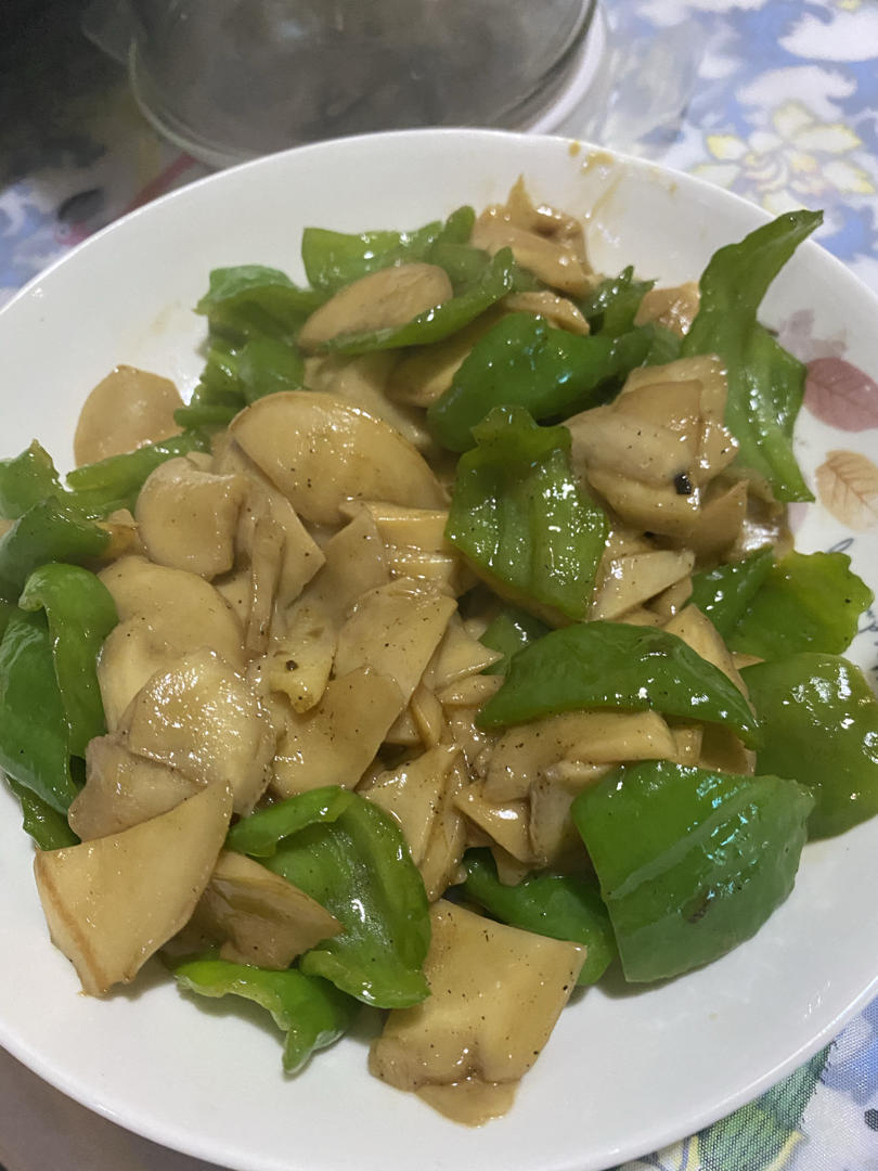 ❗这样炒杏鲍菇比肉还要好吃❗杏鲍菇炒青椒❗