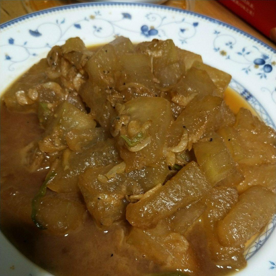 虾皮炒冬瓜
