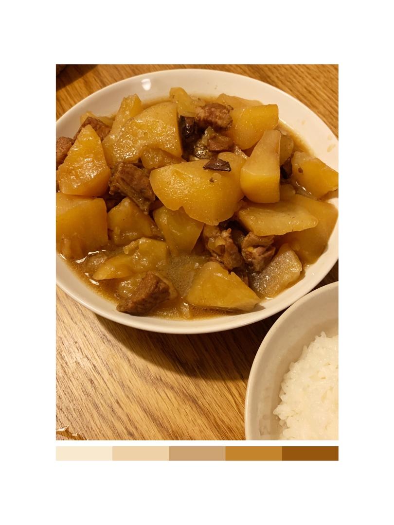 牛肉炖土豆