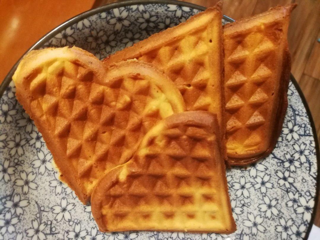 芝麻酸奶华夫饼