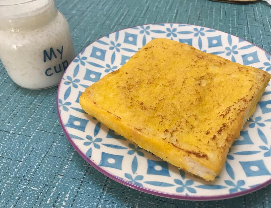 就这么简单的香蕉吐司