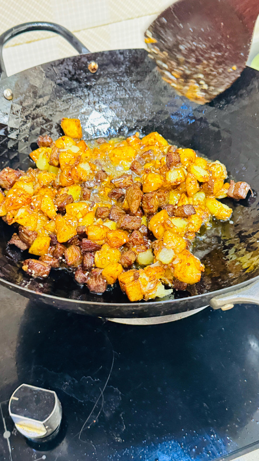 孜然土豆牛肉