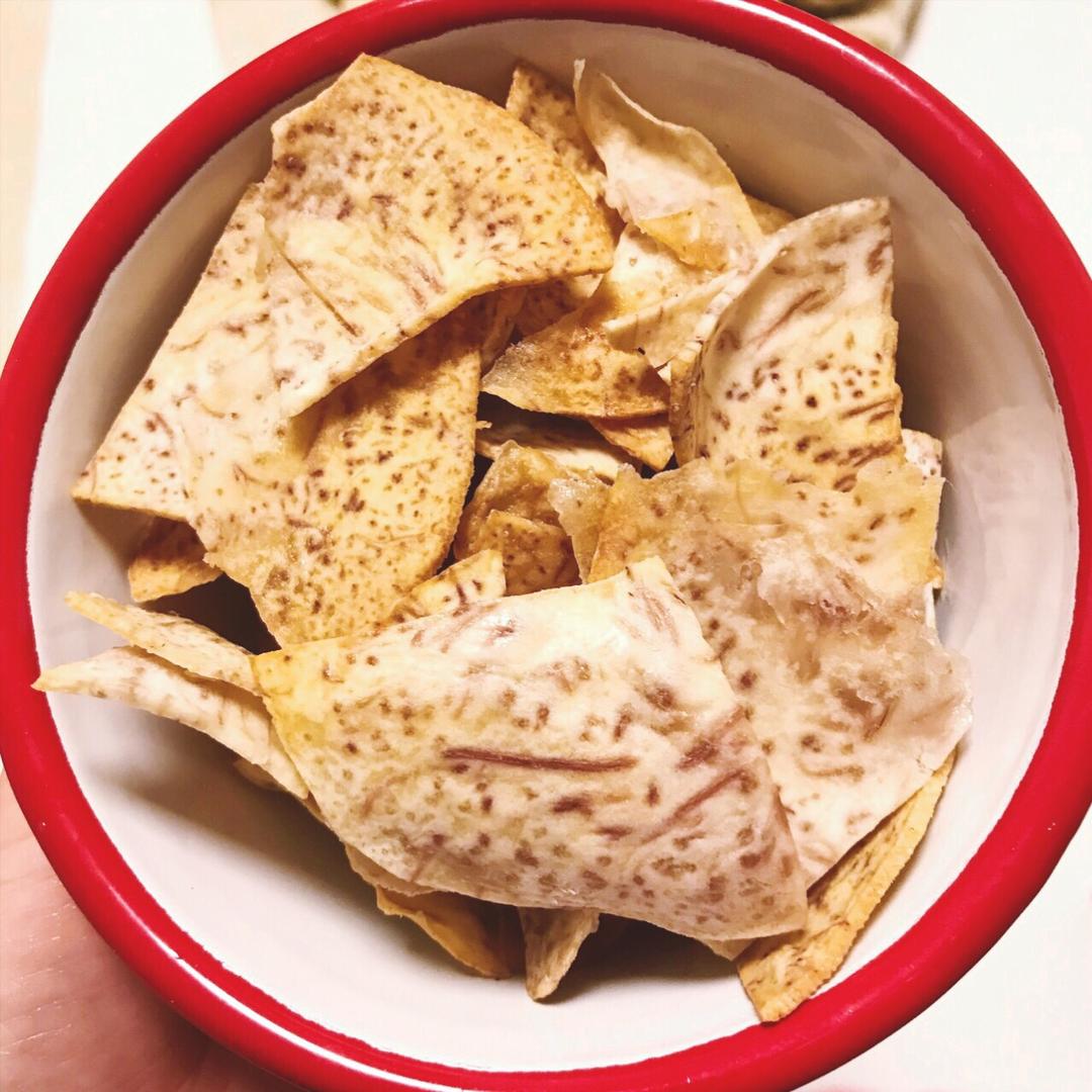 烤芋头片