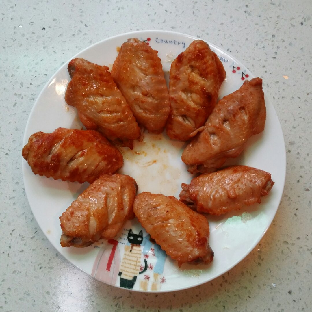 奥尔良鸡翅烤箱版
