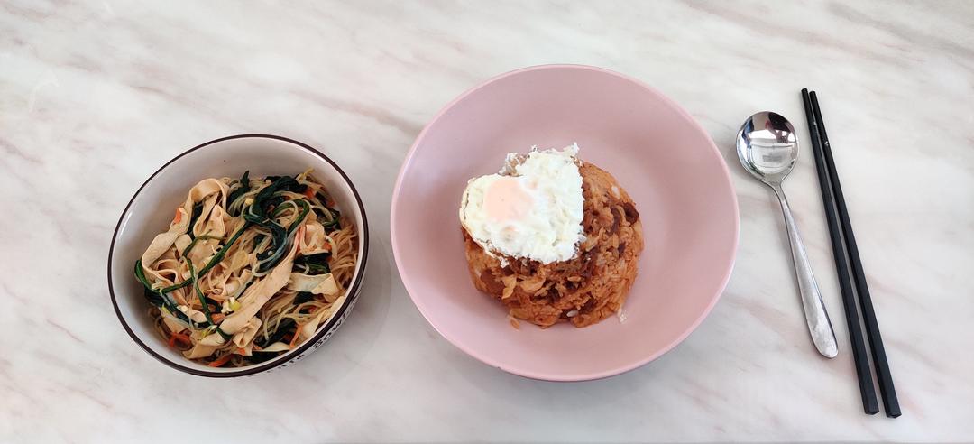 开胃爽口又营养的菠菜拌粉丝