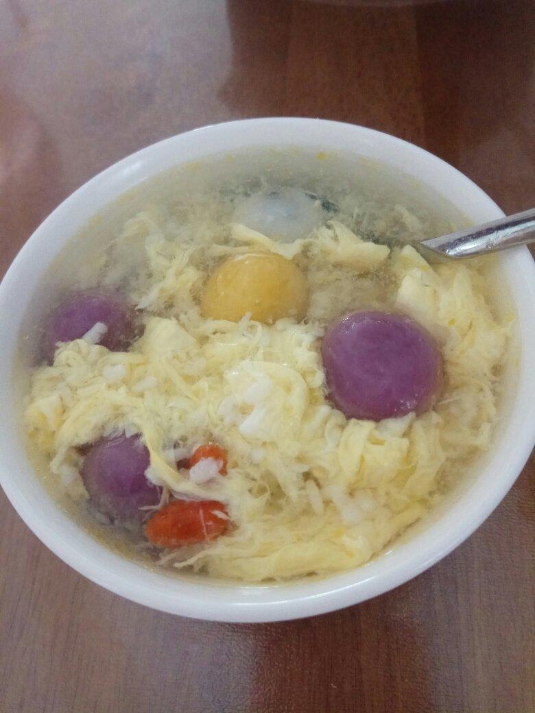 酒糟鸡蛋小圆子
