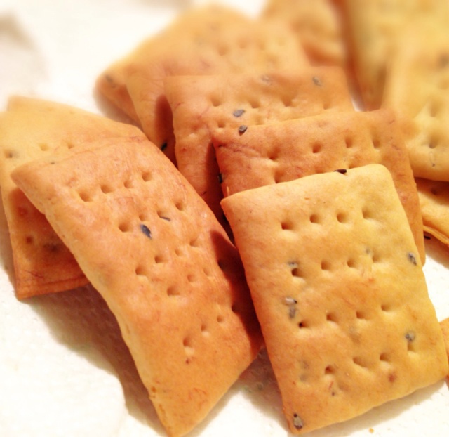 无糖芝麻苏打饼干