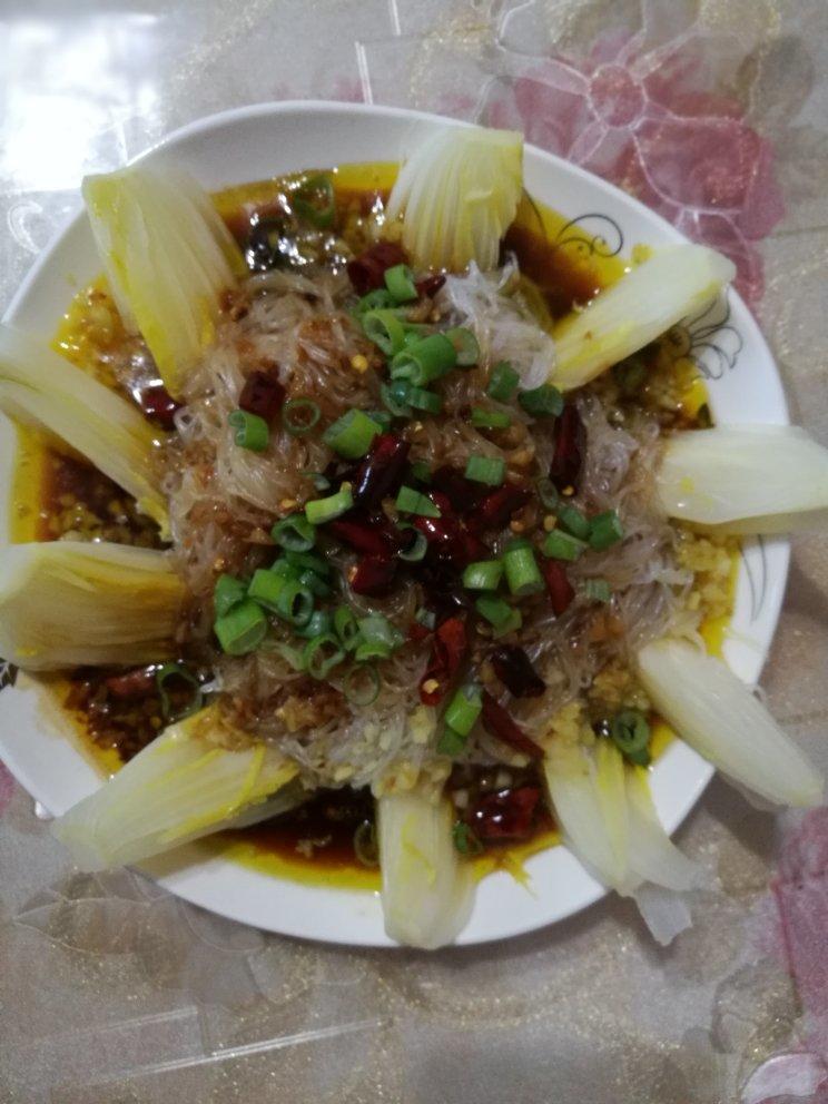 蒜蓉粉丝娃娃菜