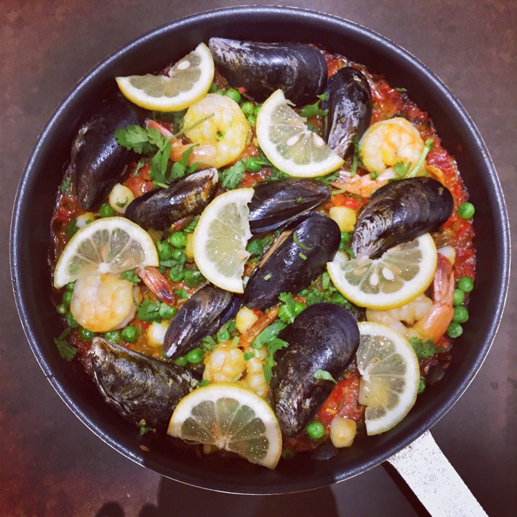 【曼食慢语】Seafood Paella 西班牙海鲜饭